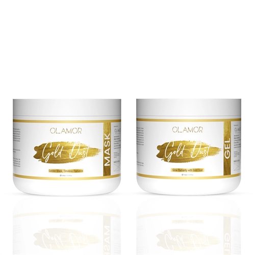 Gold Dust Face Mask 500G & Gel 500G Pack o f 2